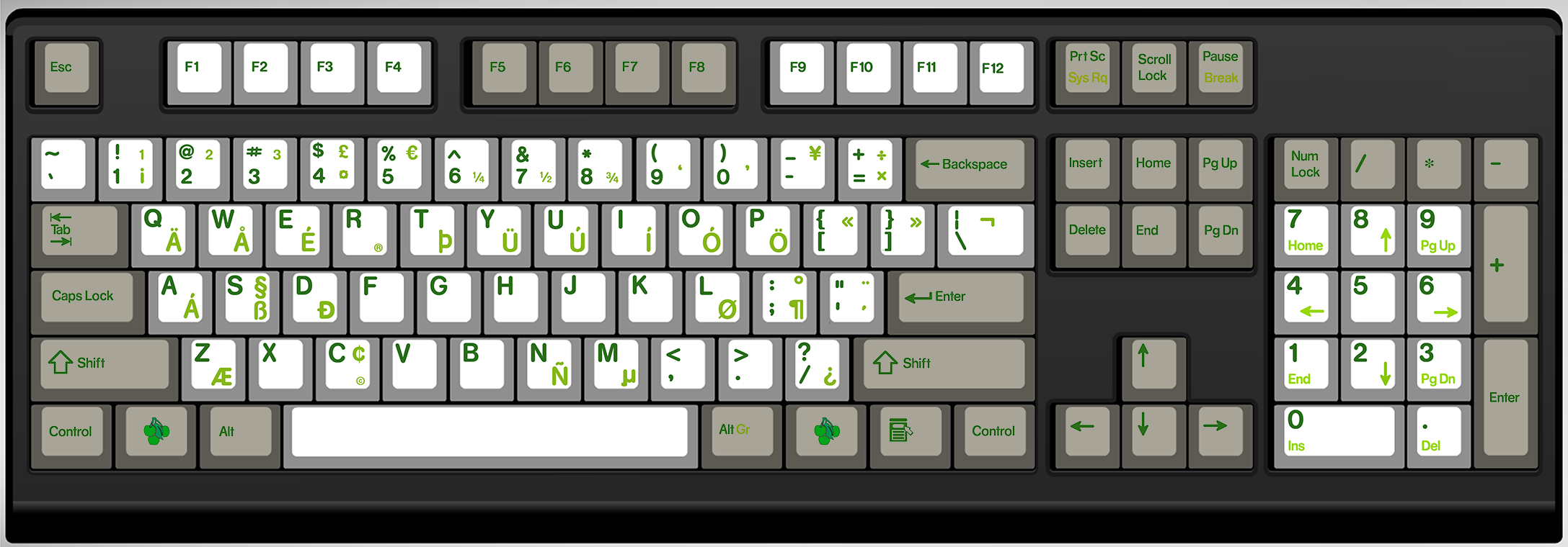 PBT White/Beige set ROUND 4 ★★★ISO included★★★★ 133keys Accept order now 128657-10