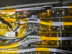 Need help, uneven backlight on a QMK converted chinese keyboard 261474-1