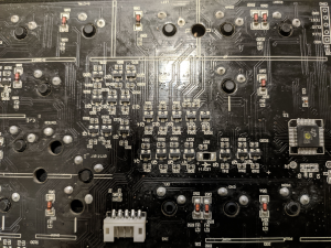 Need help, uneven backlight on a QMK converted chinese keyboard 261478-3