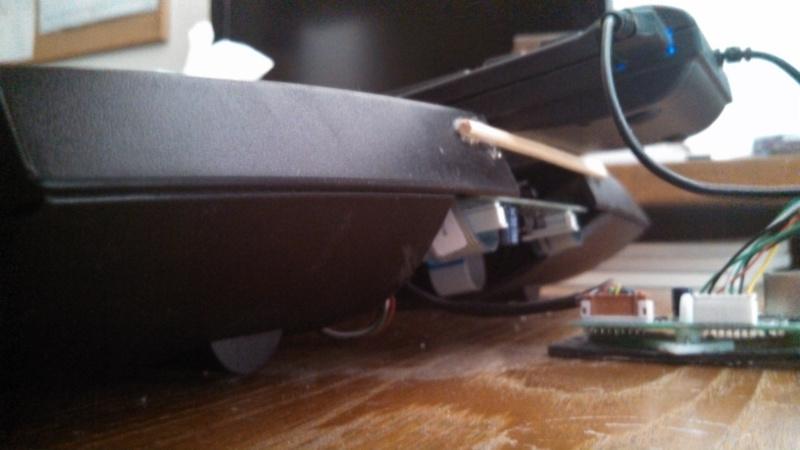 Kinesis Advantage mod - keypad in center 14354-1