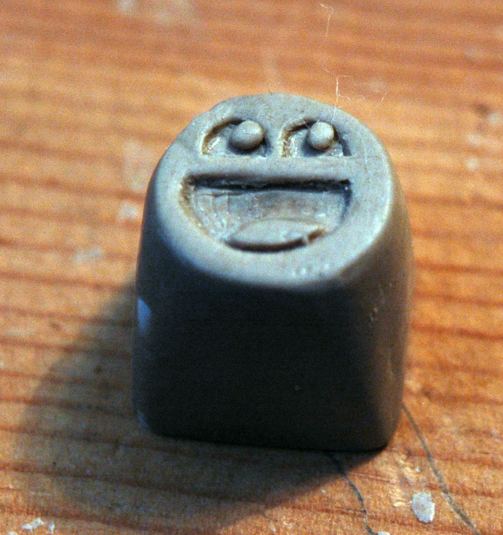 Continued experiments in homemade key caps...with interesting results. 16055-12