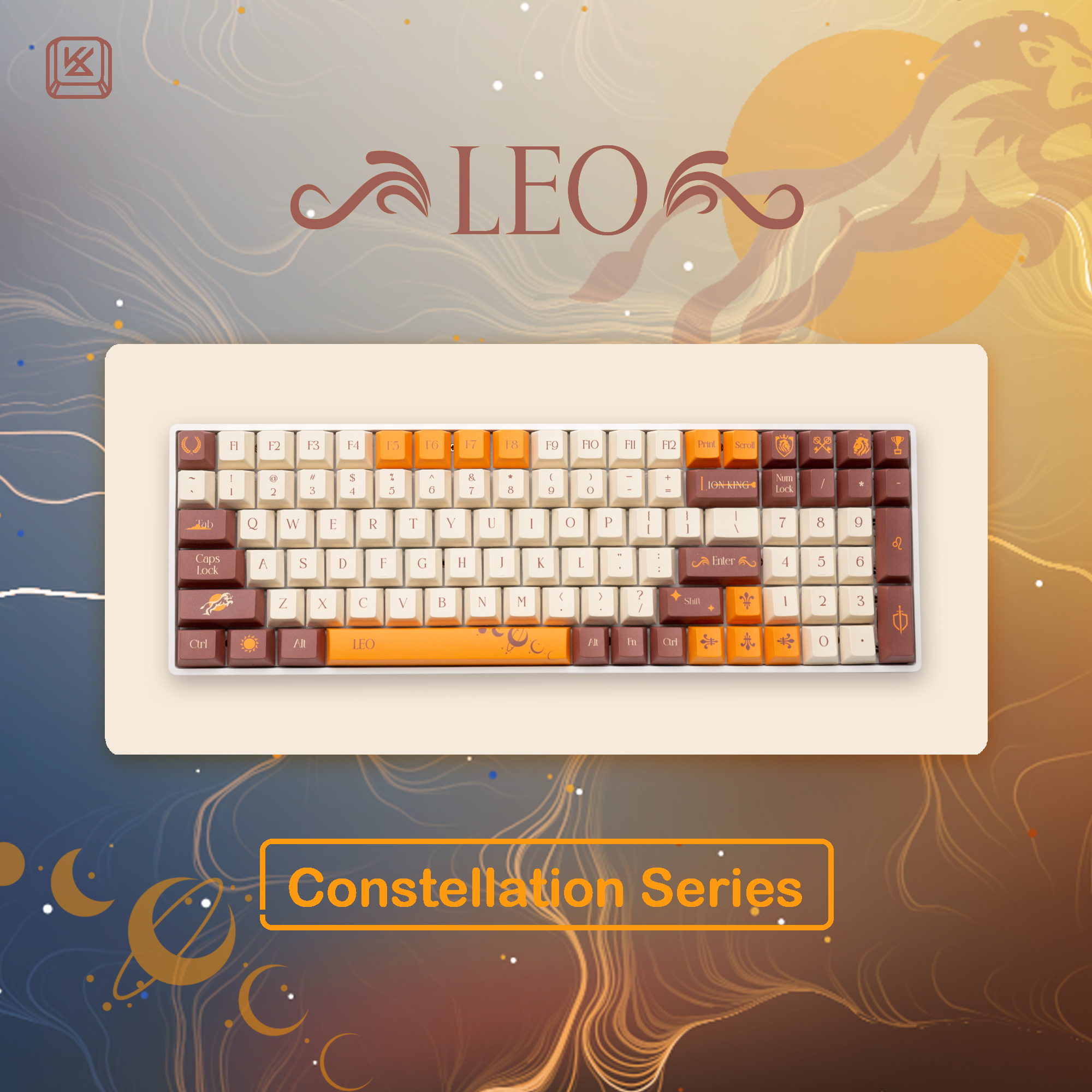We designed some keycaps about Constellations(fire) 303522-0