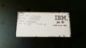 Model M - front legend black keys and case mod 89445-4