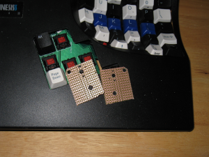 Adding extra keys to your Kinesis Advantage 3313-18