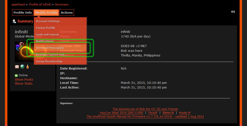 How to save sent PMs by default 167288-2