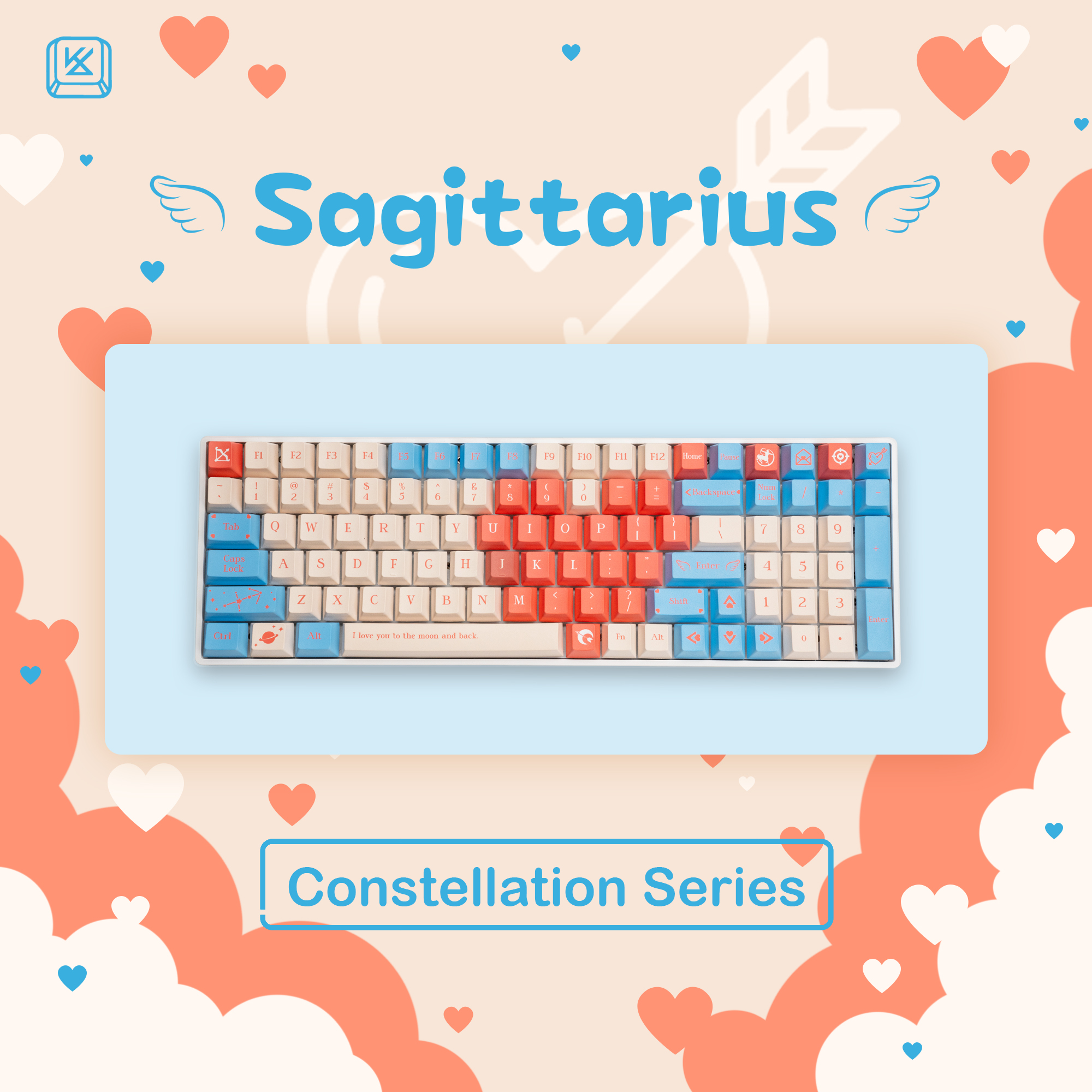 We designed some keycaps about Constellations(fire) 303526-2