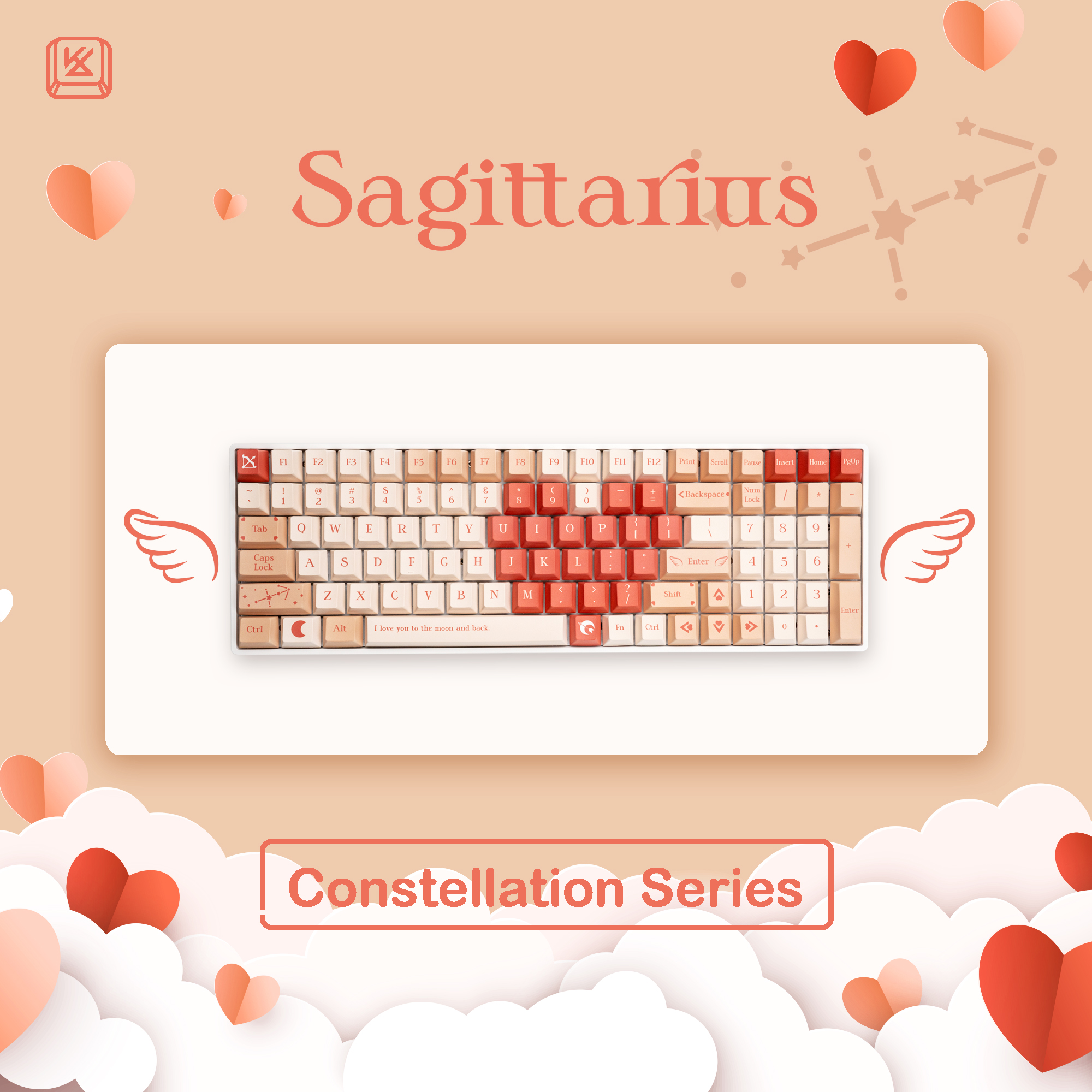 We designed some keycaps about Constellations(fire) 303528-3