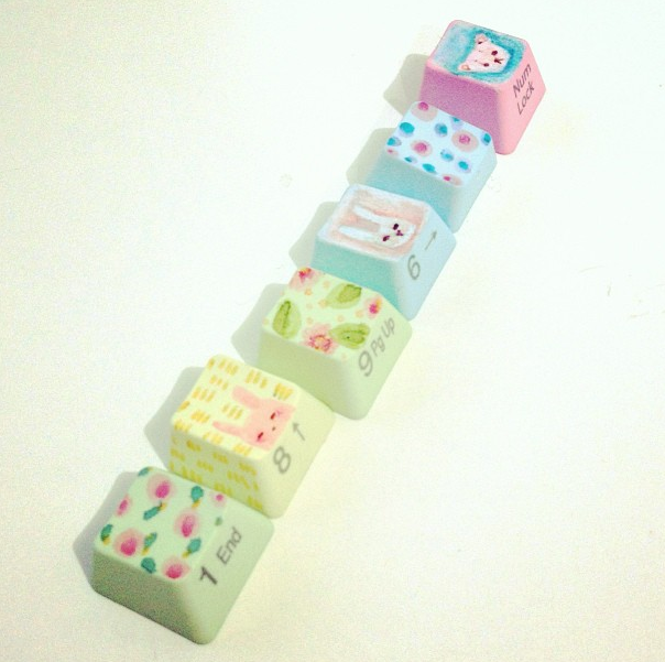 Goes well with yellow smiley keycaps