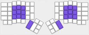 About fully optimized keyboard (eg. BEAKL) 239743-3