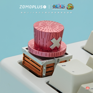 ONE PIECE X ZOMOPLUS - One Piece Series 3D Rotatable Hat Aluminum Artisan Keycap 248685-1