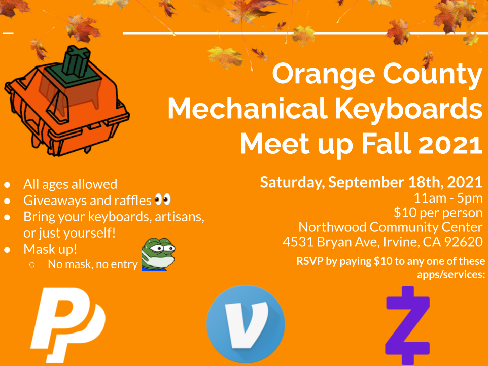 Orange County Mechanical Keyboards Meetup 2021 273367-0