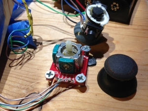 Retro style gamepad with MX switches 40842-1