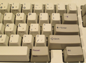 IBM SSK Remapped to HHKB Pro 2 Layout via KRM4MB 60046-0