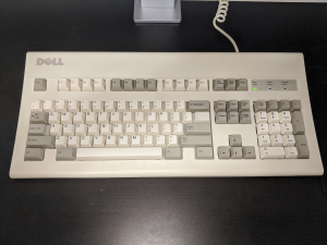 My first build - Dell AT101 with white Alps 231079-0