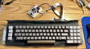 NEC Spinwriter terminal, with Honeywell SD hall effect keyboard 251334-3