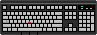 Keyboard pixel art things.
