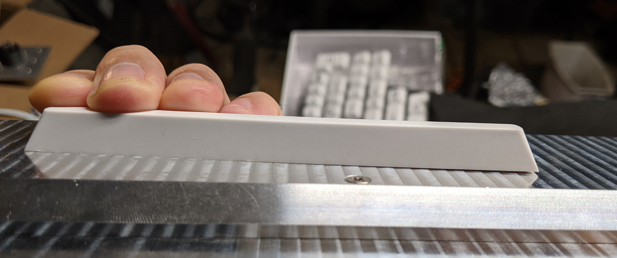 Infinikey Black-On-White Dye Sub PBT keycap review 247557-10