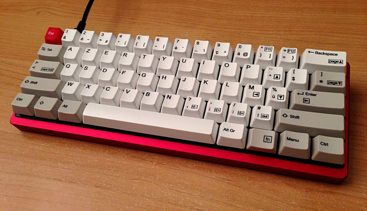 The GuiFN layout for 60% keyboards 63093-3