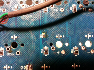 Ducky G2 Pro backlight mod 39757-0