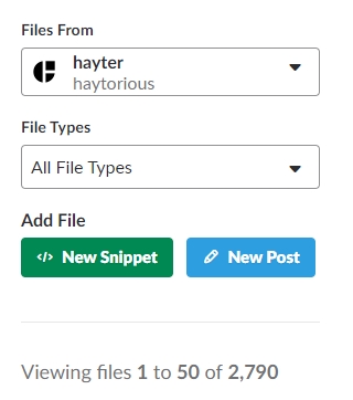 Potential community sale...
