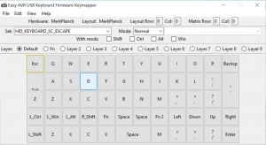 Easy AVR USB Keyboard Firmware and Keymapper 150563-0