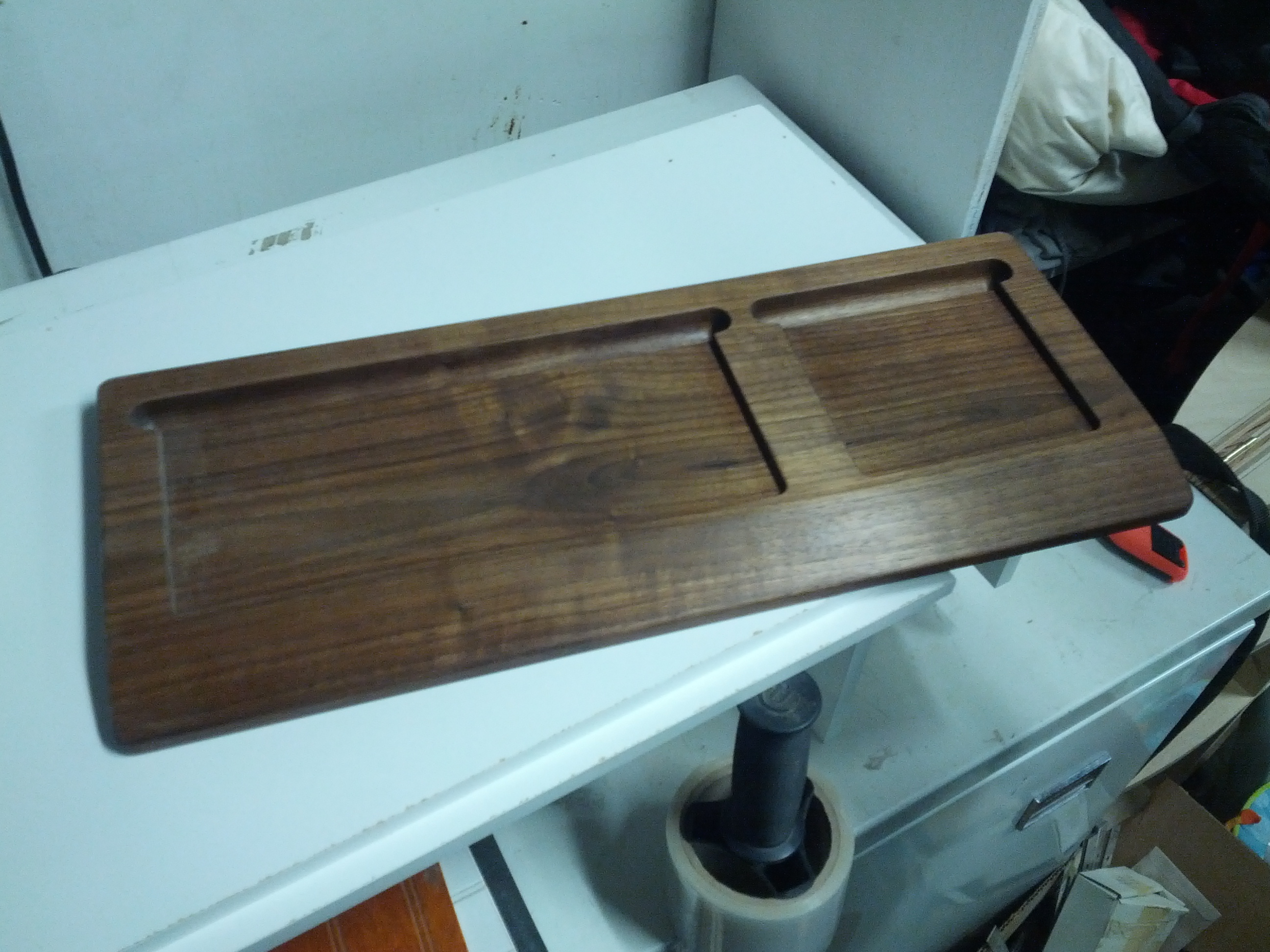 FS/IC: Keyboard/trackpad tray for Apple wireless keyboard and magic trackpad 13807-0