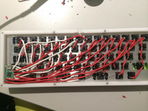Help troubleshooting a hand wired matrix. 79288-0