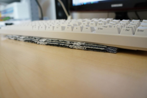 Keyboard wobbling diagonally, what do I do? 4002-2