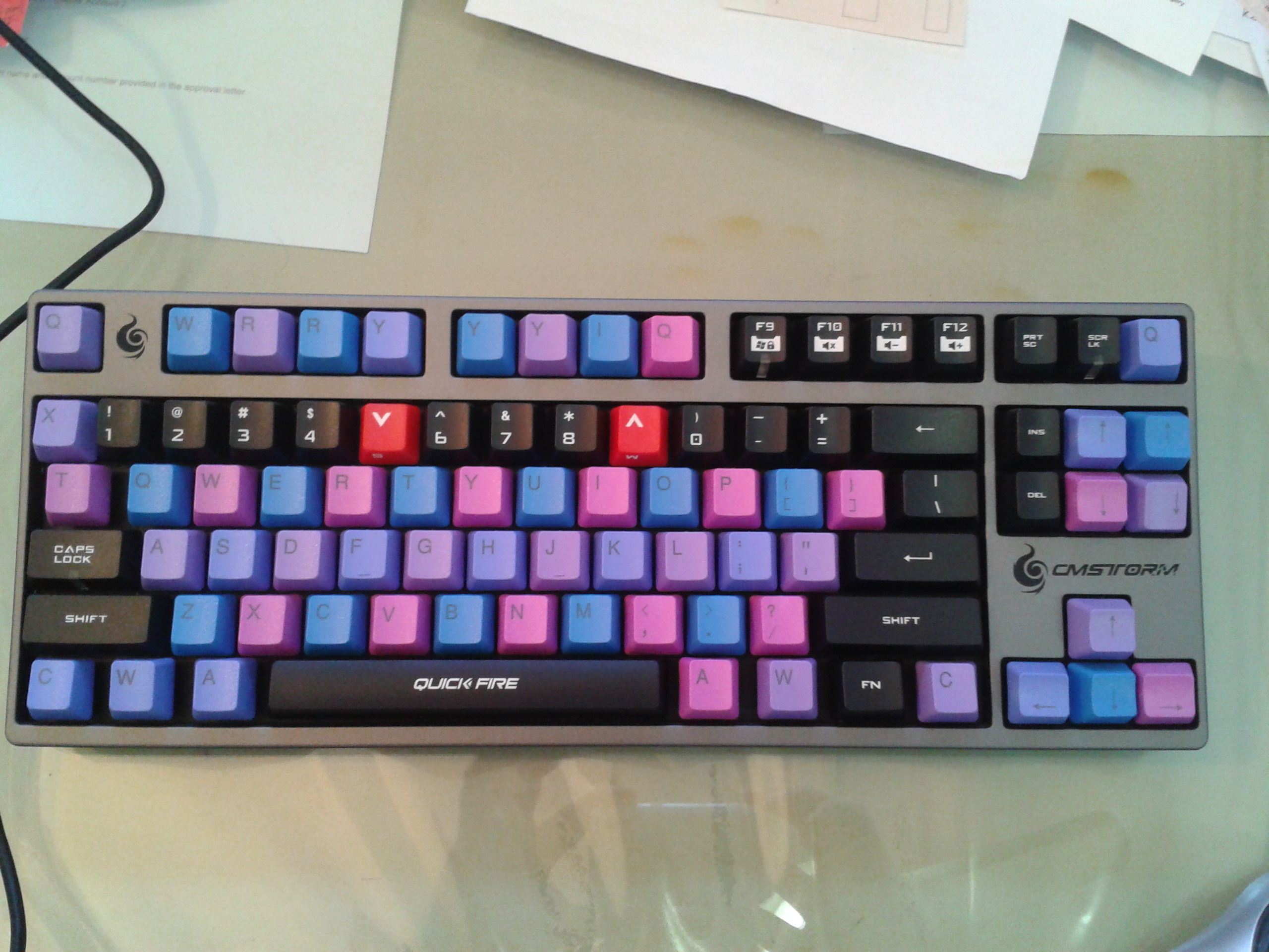 New PBT 37-key keycaps in different colors! 17610-3