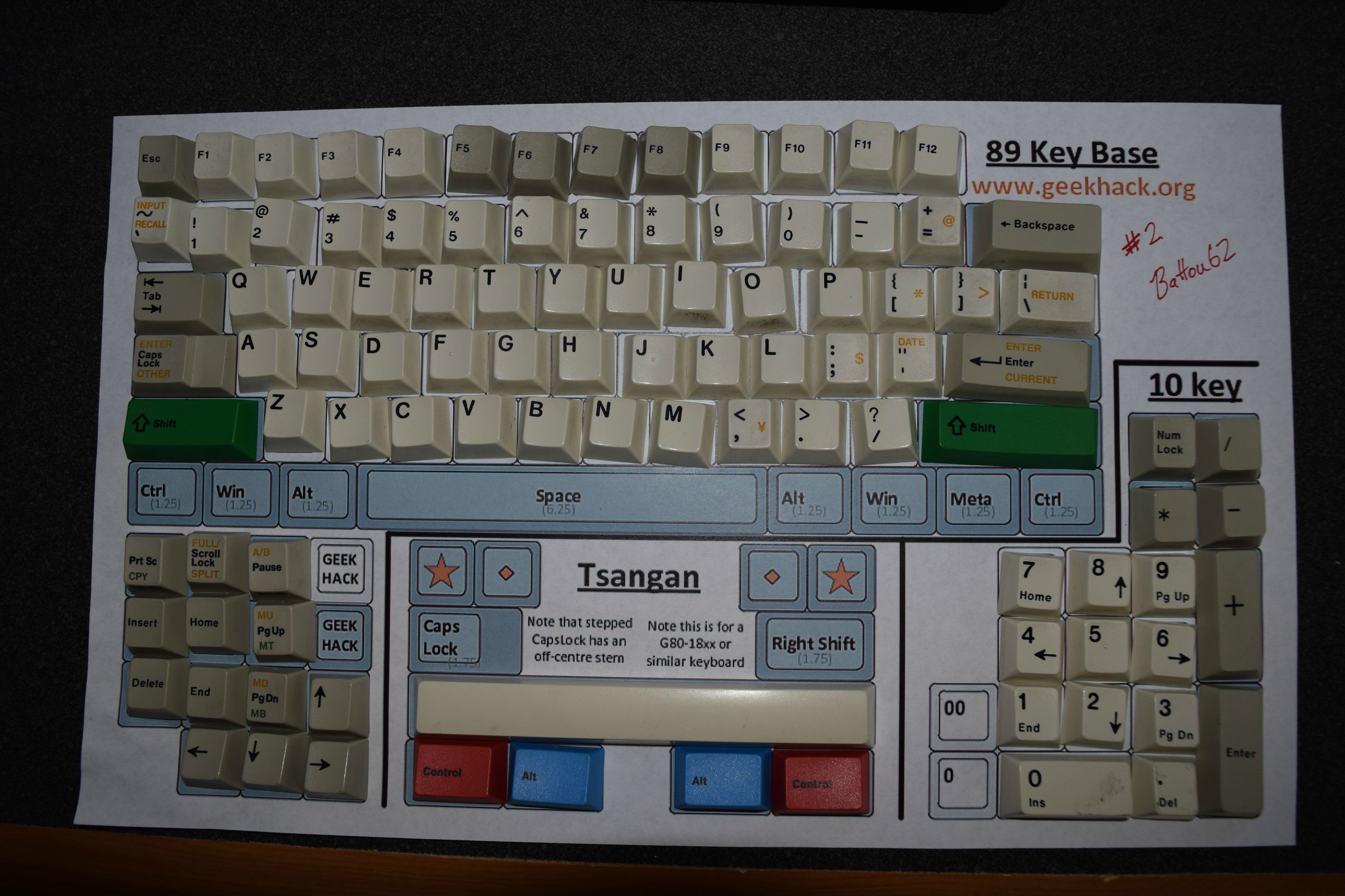 Question on mixing keys. 90339-0