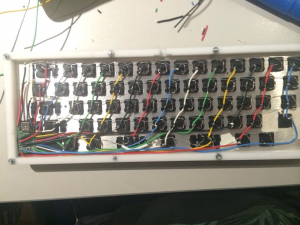 Help troubleshooting a hand wired matrix. 79290-1