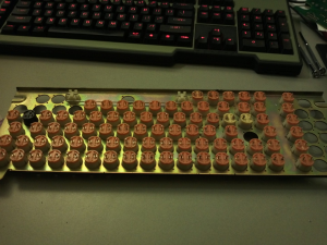 Televideo Terminal Keyboard 38333-4