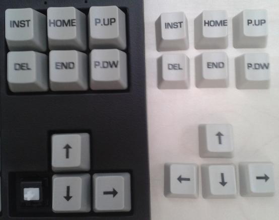 WASD Keyboards 87-key with UV printed keycap set