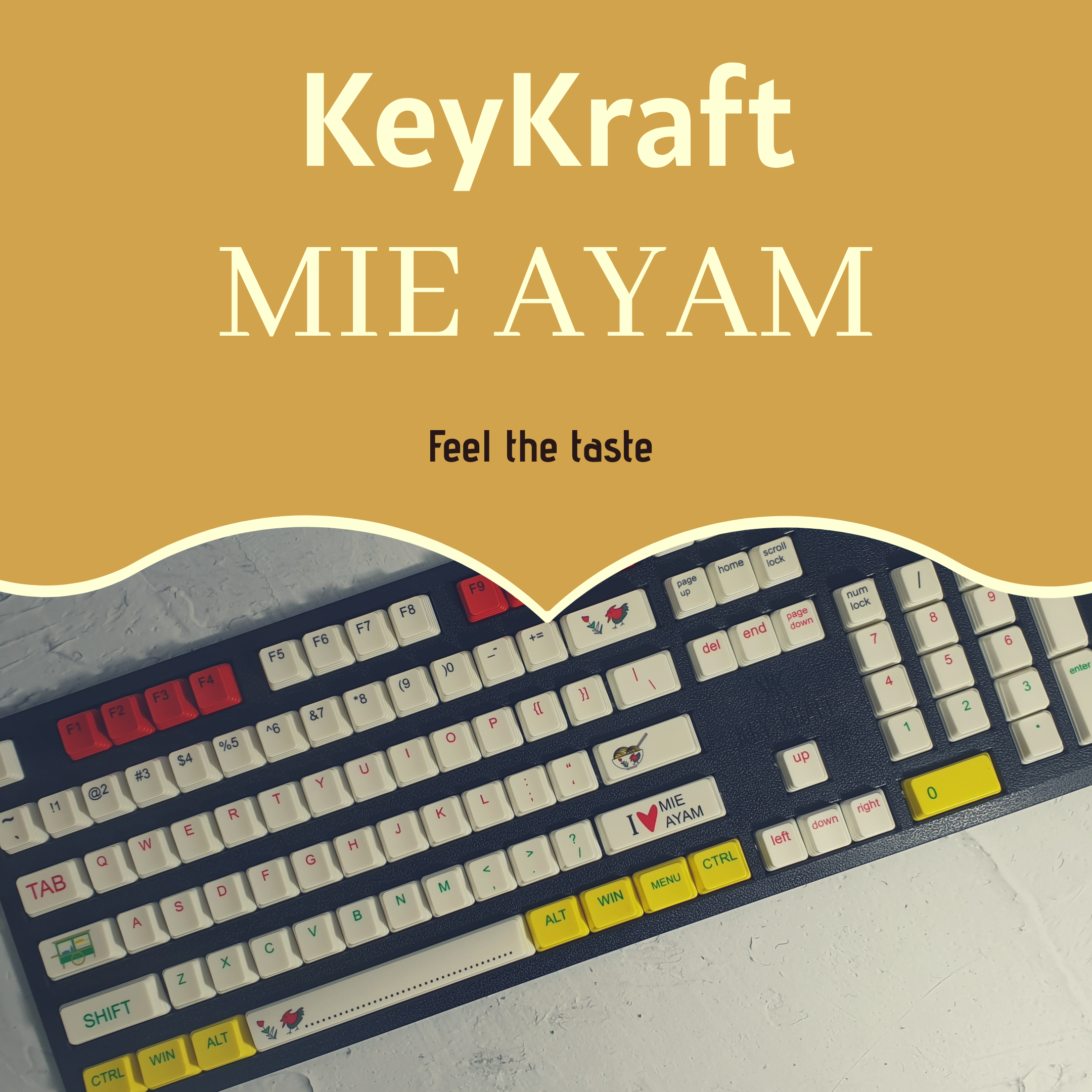 keykraft keycaps collection 257970-8