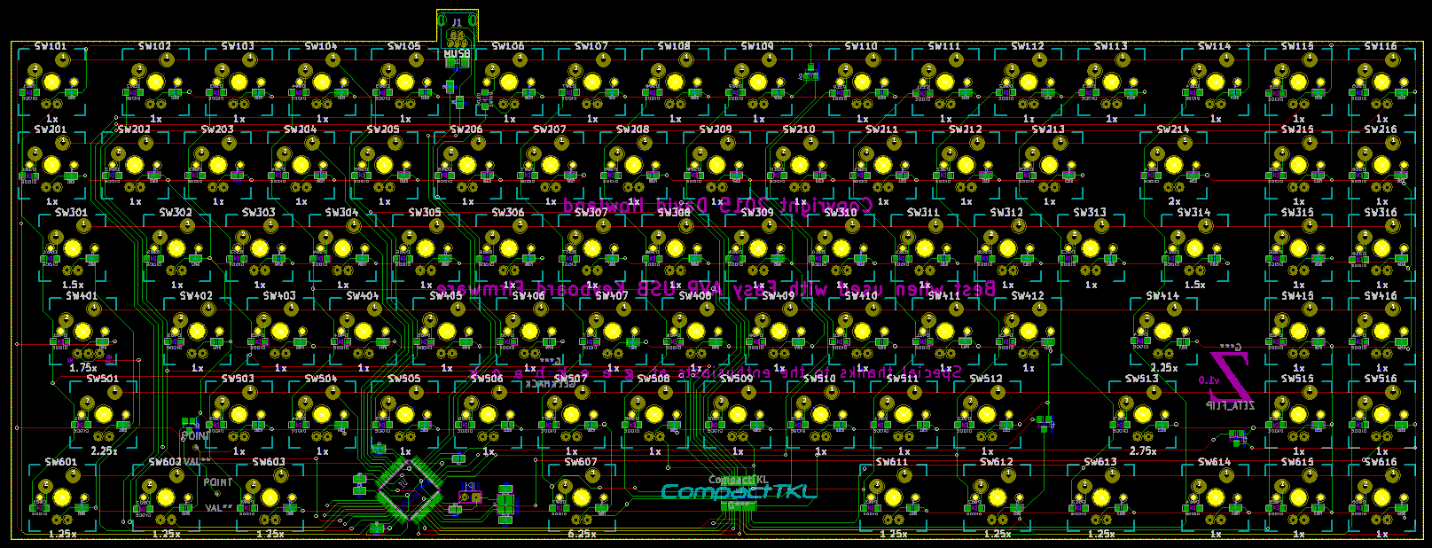 Project Zeta: CompactTKL -- Design And Build Log (Complete!) 98300-2