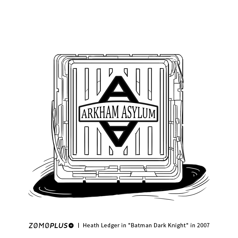 【IC】ZOMOPLUS 5th Joker theme Artisan Keycap - Arkham Asylum🤡 284507-4