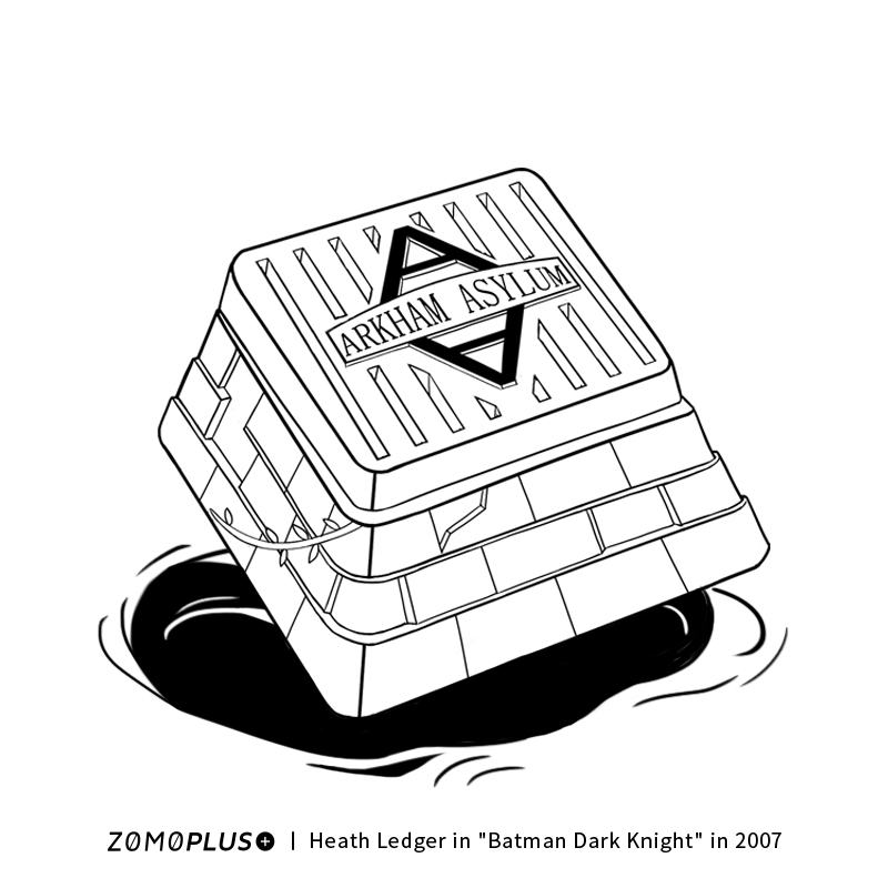 【IC】ZOMOPLUS 5th Joker theme Artisan Keycap - Arkham Asylum🤡 284509-5