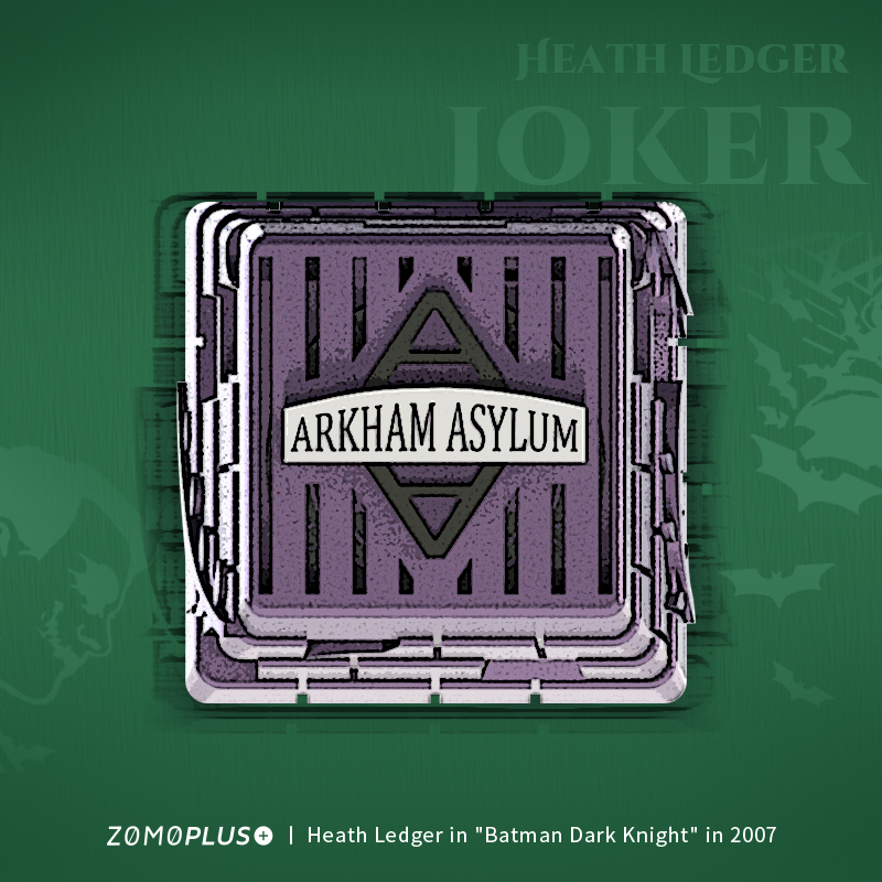 【IC】ZOMOPLUS 5th Joker theme Artisan Keycap - Arkham Asylum🤡 284554-13
