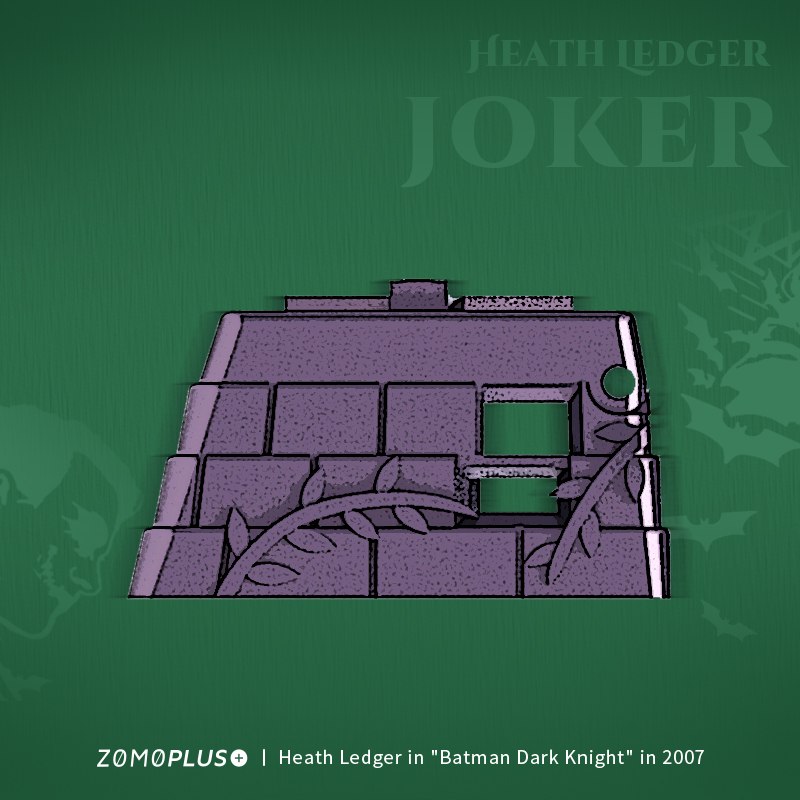 【IC】ZOMOPLUS 5th Joker theme Artisan Keycap - Arkham Asylum🤡 284558-15