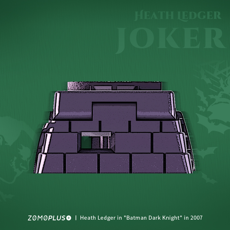 【IC】ZOMOPLUS 5th Joker theme Artisan Keycap - Arkham Asylum🤡 284562-17