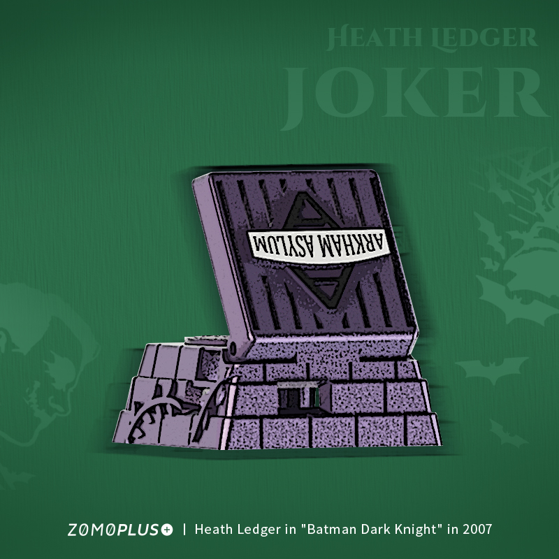 【IC】ZOMOPLUS 5th Joker theme Artisan Keycap - Arkham Asylum🤡 284568-20