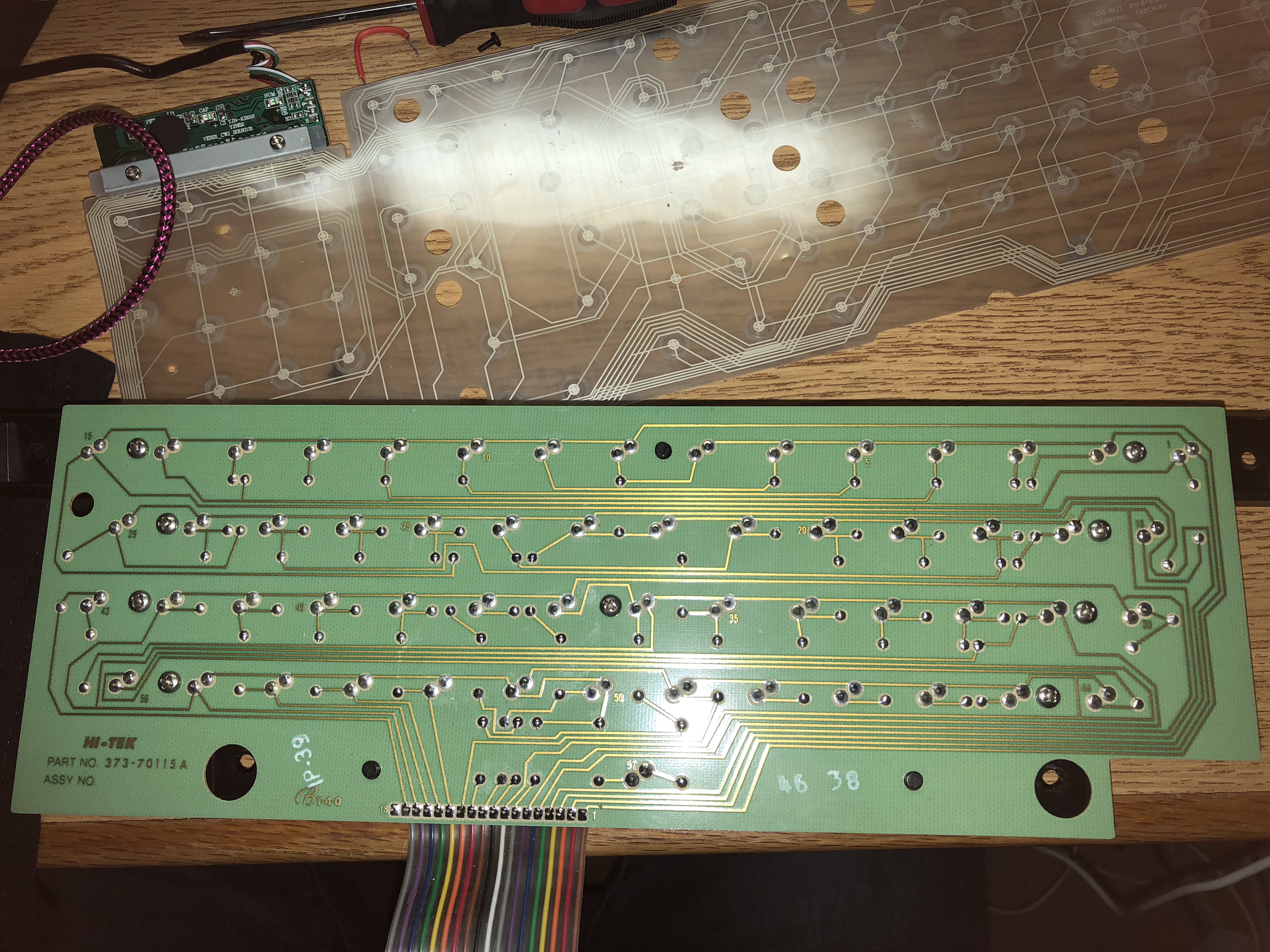 My Old Atari 800 Keyboard Build 210649-1