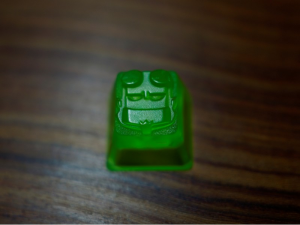 Skull and HELLBOY Resin keycaps for Cherry and RF GB round 3 83538-0