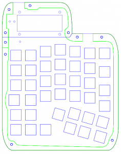 ErgoSquare - custom split keyboard 148655-1