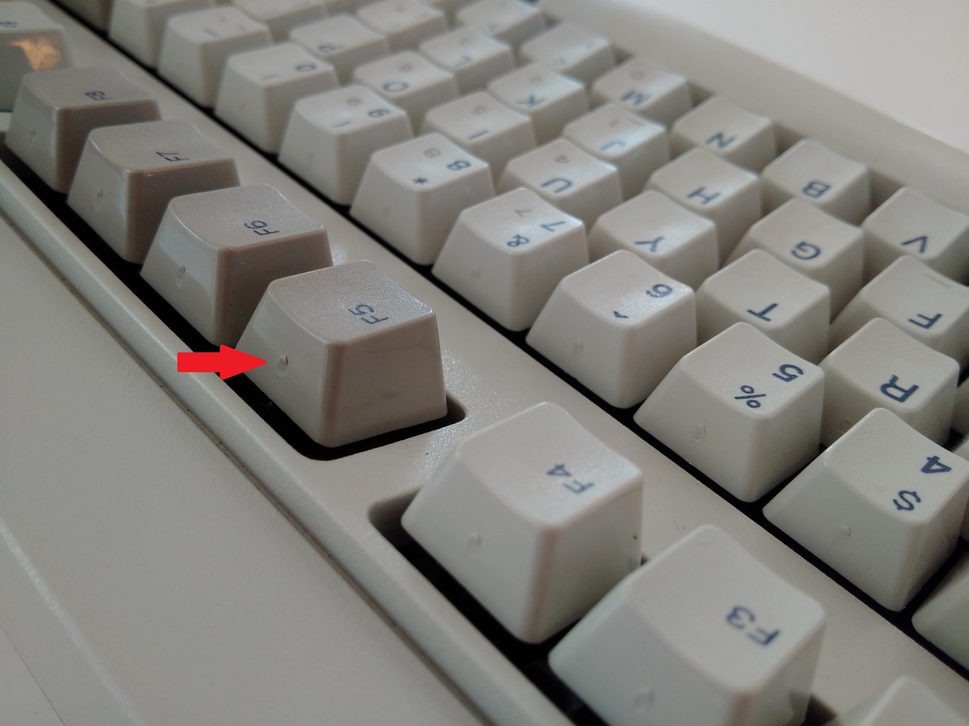 IBM Model M SSK one piece keycap disappointment 97640-0