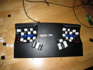 Adding extra keys to your Kinesis Advantage 3287-9