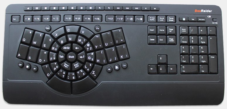 BeeRaider and the question of radical key layout changes 95408-0
