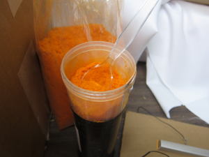 Keycap Flocking Experiment 44035-1