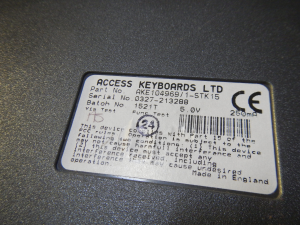 Fixing delayed key inputs on Access-IS AKE104696/1-STK15 175397-0