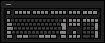 Keyboard pixel art things.